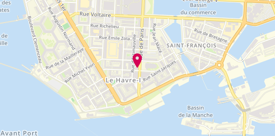 Plan de Cerise et Cannelle, 57 Rue de Paris, 76600 Le Havre