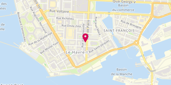 Plan de Le Bouquet Normand - le Havre, 65 Rue de Paris, 76600 Le Havre