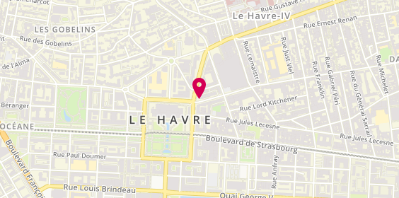 Plan de Al Dente Gusto, 1 Rue Albert André Huet, 76600 Le Havre