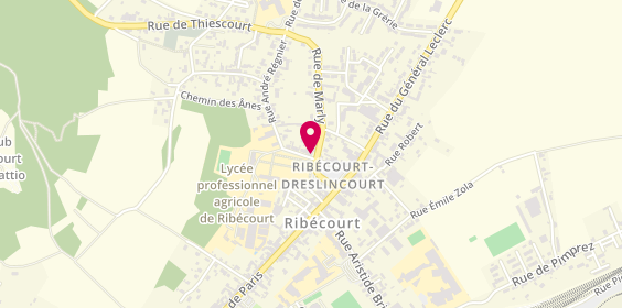 Plan de Le Frioul, 12 Rue André Régnier, 60170 Ribécourt-Dreslincourt