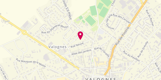 Plan de Severine et Romain, 3 Place Vicq d'Azir, 50700 Valognes