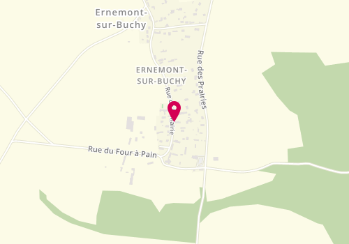 Plan de Chez Juliane, 569 Rue de la Mairie, 76750 Ernemont-sur-Buchy