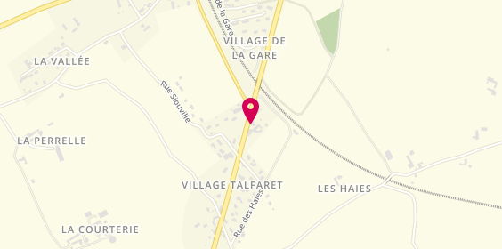 Plan de La Roseraie, 7 Village de la Gare, 50690 Couville