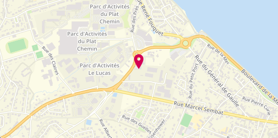 Plan de L'Ami du Pain, 10 Rue des Rivières, 50120 Cherbourg-en-Cotentin