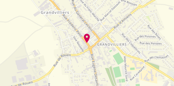 Plan de Au Régal de Grandvilliers, 26 Place Barbier, 60210 Grandvilliers