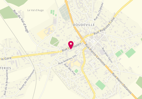 Plan de Le Fournil du Lin, 29 Rue Cacheleu, 76560 Doudeville