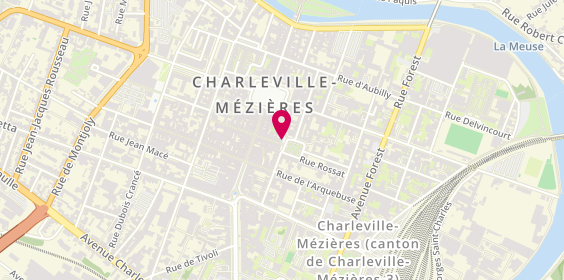 Plan de The Alchemy, 1 Place Winston Churchill, 08000 Charleville-Mézières