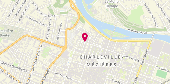 Plan de Boulangerie REPELE Alain, 36 Rue Baron-Quinart, 08000 Charleville-Mézières