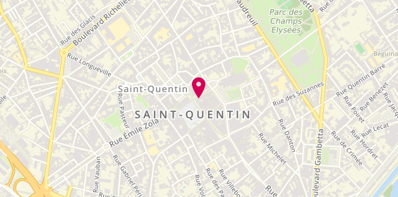 Plan de Charlène l'Art du Goût, 8 Rue Saint-André, 02100 Saint-Quentin