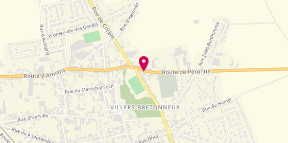 Plan de La Boul'ange, 2 Bis Rue de Péronne, 80800 Villers-Bretonneux