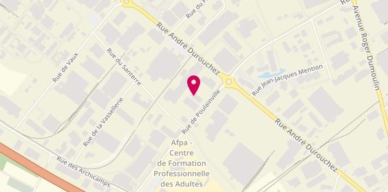 Plan de Gourmet Réception, 55 Rue de Poulainville, 80080 Amiens