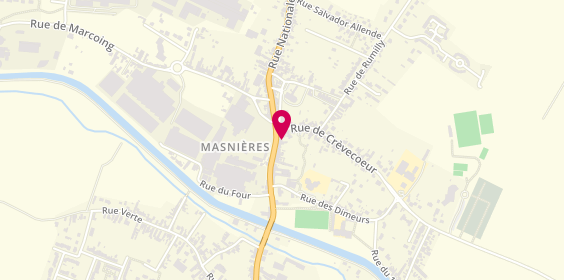 Plan de Boucherie du Centre, 30 Bis Route Nationale, 59241 Masnières
