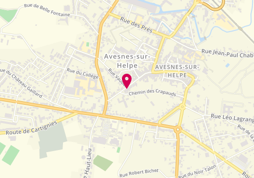 Plan de Charcuterie Bouillon, 35 Rue Cambresienne, 59440 Avesnes-sur-Helpe