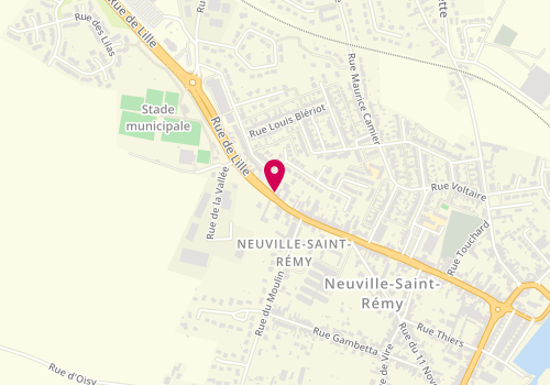 Plan de Saint Jacques Traiteur, Rue Lille, 59554 Neuville-Saint-Rémy