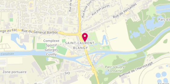 Plan de Les Jardins de Saint-Laurent, 1 Rue Laurent Gers, 62223 Saint-Laurent-Blangy