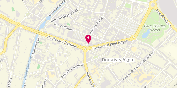 Plan de Boulangerie Moisson, 521 Rue de Paris, 59500 Douai