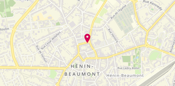 Plan de Drapier, 98 place de la République, 62110 Hénin-Beaumont