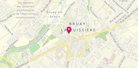 Plan de Au Charolais - Boucherie / Traiteur d'Exception, 81 Rue Arthur Lamendin, 62700 Bruay-la-Buissière
