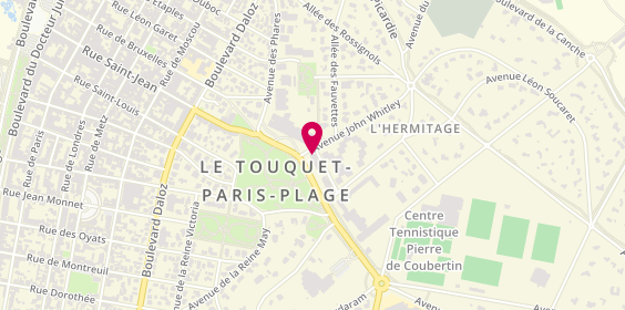 Plan de Flavio Le Club de la Foret, 1 avenue du Verger, 62520 Le Touquet-Paris-Plage