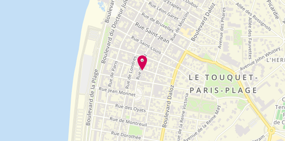 Plan de Sophie Lebreuilly, 111 Rue de Metz, 62520 Le Touquet-Paris-Plage