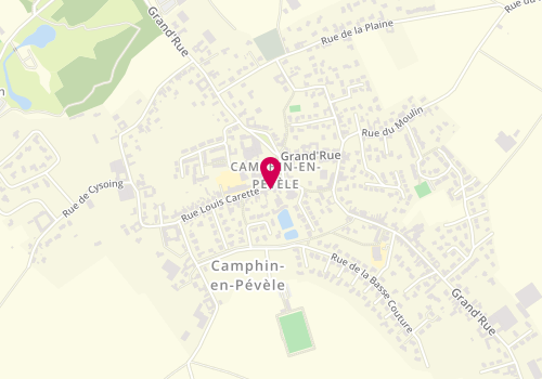 Plan de LIVEMONT Mathieu, 16 place de l'Église, 59780 Camphin-en-Pévèle