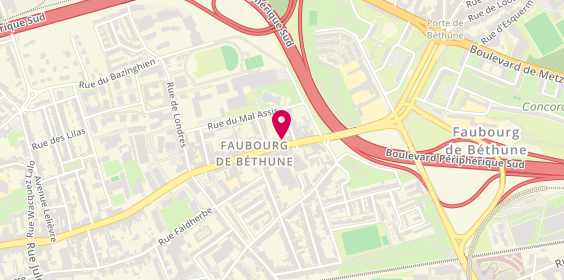 Plan de Au Faubourg, 30 Rue du Faubourg de Béthune, 59000 Lille
