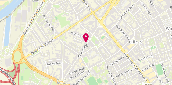 Plan de Les Box Gourmandes - Traiteur | Buffet & Planche à partager, 56 Rue d'Isly, 59000 Lille