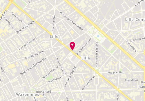 Plan de Toyotomi, 147 Rue Solférino, 59000 Lille