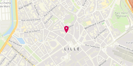 Plan de Laksøn, 21 Rue du Cure Saint-Etienne, 59800 Lille