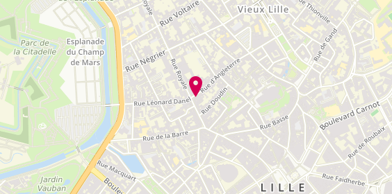 Plan de Autour de Vous Lille, 81 Rue d'Angleterre, 59800 Lille