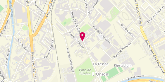 Plan de Douss'Kréoline, 172 Rue de Roubaix, 59200 Tourcoing