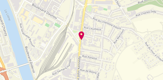 Plan de Copaline, 119 Rue de Brequerecque, 62200 Boulogne-sur-Mer