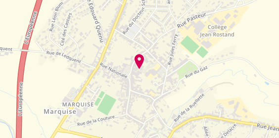 Plan de Au Petit Chef, 29 Grand&#039;Place Louis le Sénéchal, 62250 Marquise