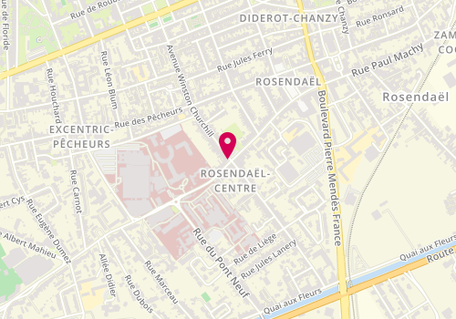 Plan de Espitalier Garcia - Rosendaël, 1115 avenue de Rosendaël Jacques Collache, 59240 Dunkerque